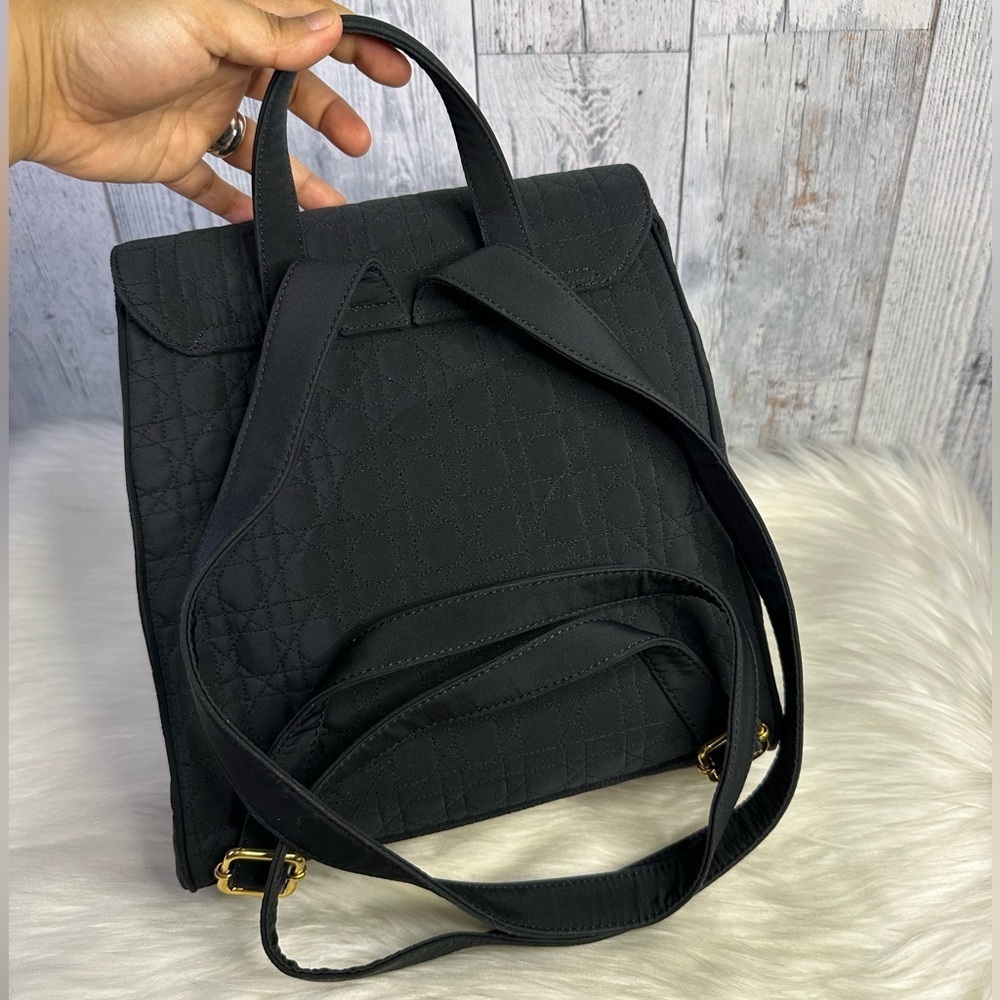 DIOR cannage backpack in black - Picture 4 of 17